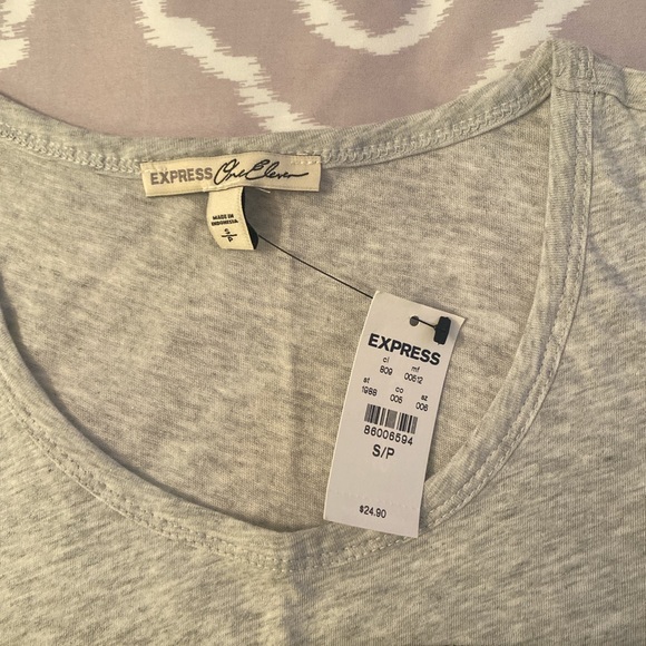 grey and black tank top from express brand new - Picture 2 of 3